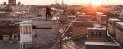 Прогулка по крышам Москвы